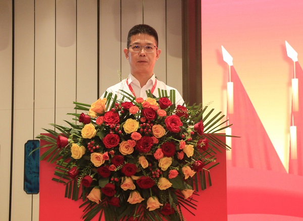 3心博（中国）有限公司总经理祝建明在会上致辞.JPG